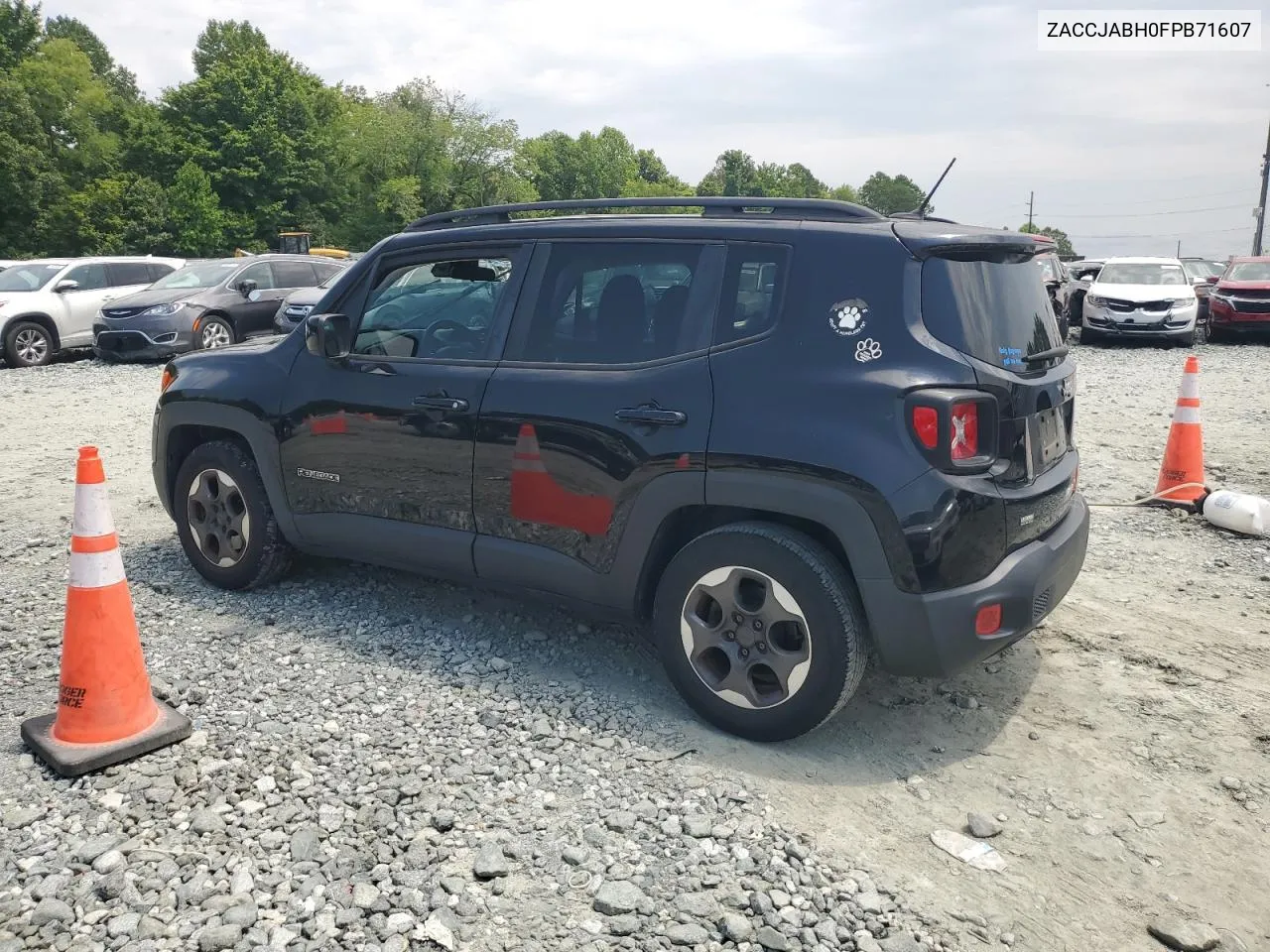 2015 Jeep Renegade Latitude VIN: ZACCJABH0FPB71607 Lot: 58080344