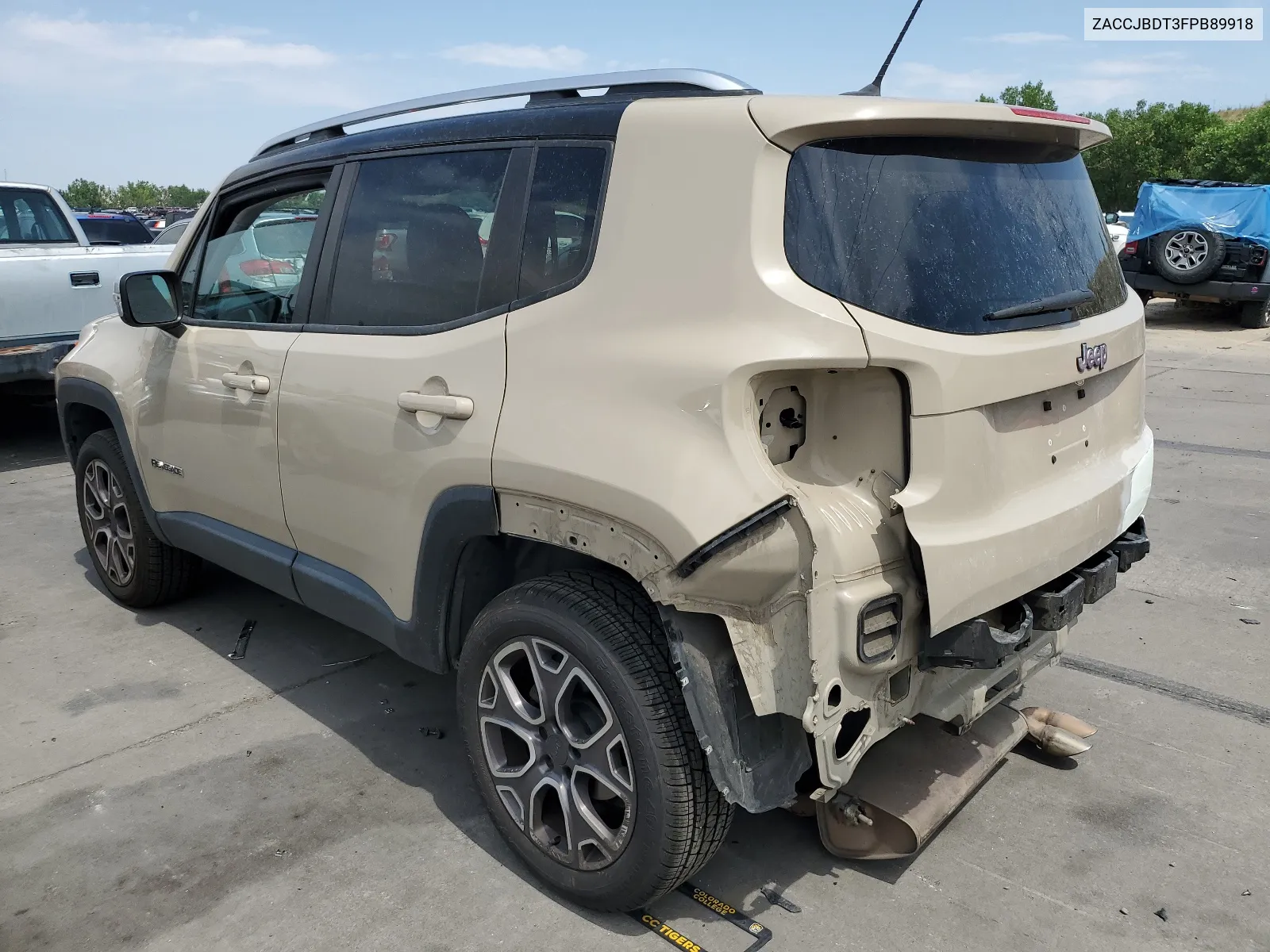 ZACCJBDT3FPB89918 2015 Jeep Renegade Limited