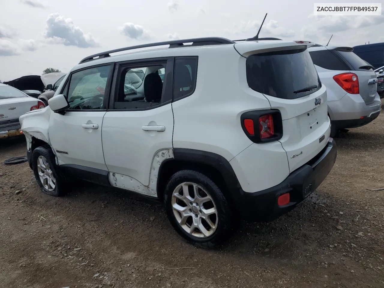 2015 Jeep Renegade Latitude VIN: ZACCJBBT7FPB49537 Lot: 63924054