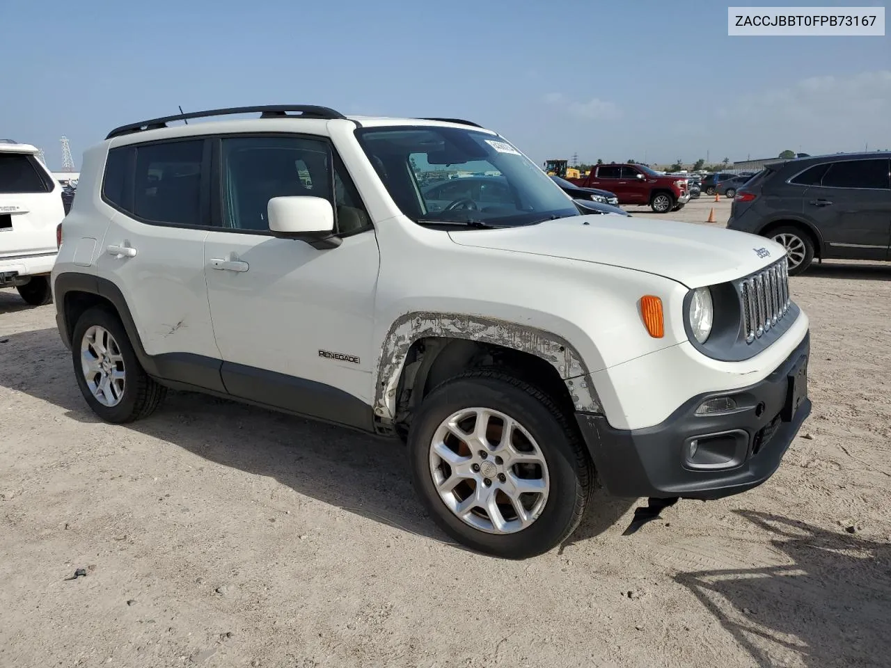 2015 Jeep Renegade Latitude VIN: ZACCJBBT0FPB73167 Lot: 64360234