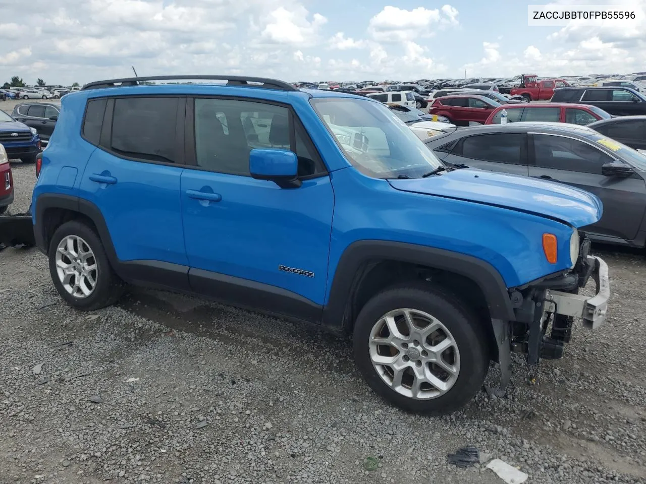 2015 Jeep Renegade Latitude VIN: ZACCJBBT0FPB55596 Lot: 65063824