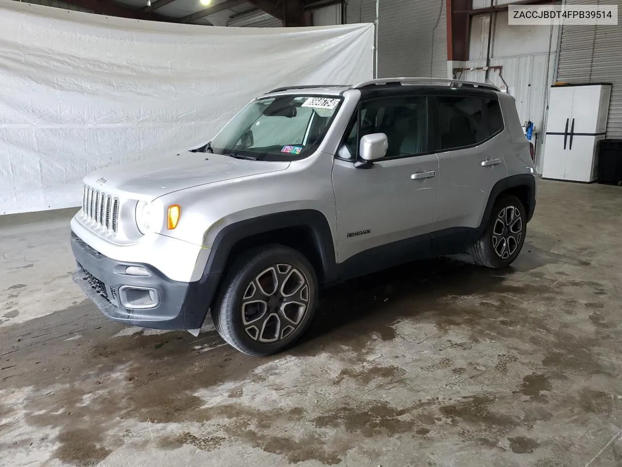 2015 Jeep Renegade Limited VIN: ZACCJBDT4FPB39514 Lot: 65646754