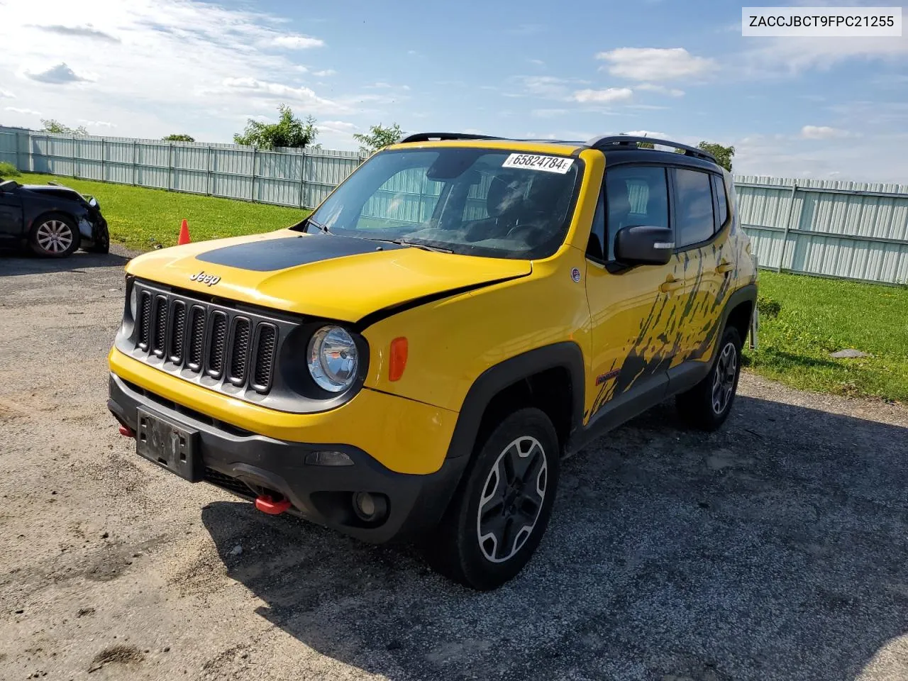 2015 Jeep Renegade Trailhawk VIN: ZACCJBCT9FPC21255 Lot: 65824784