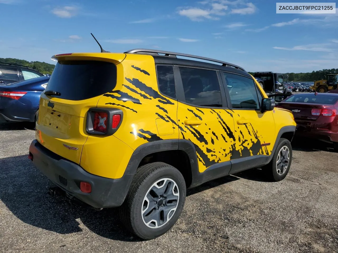 2015 Jeep Renegade Trailhawk VIN: ZACCJBCT9FPC21255 Lot: 65824784