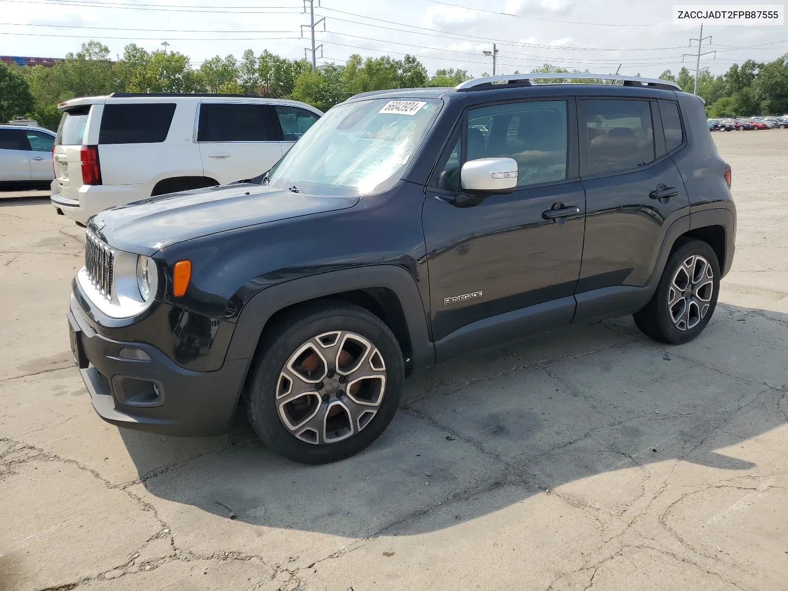 2015 Jeep Renegade Limited VIN: ZACCJADT2FPB87555 Lot: 66043924