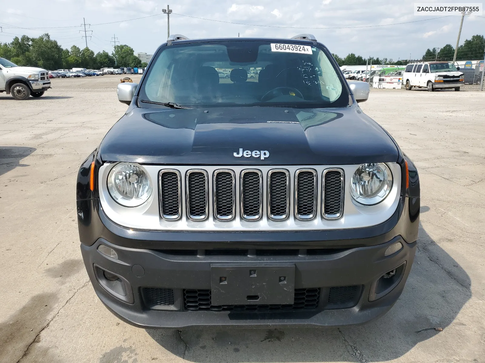 2015 Jeep Renegade Limited VIN: ZACCJADT2FPB87555 Lot: 66043924