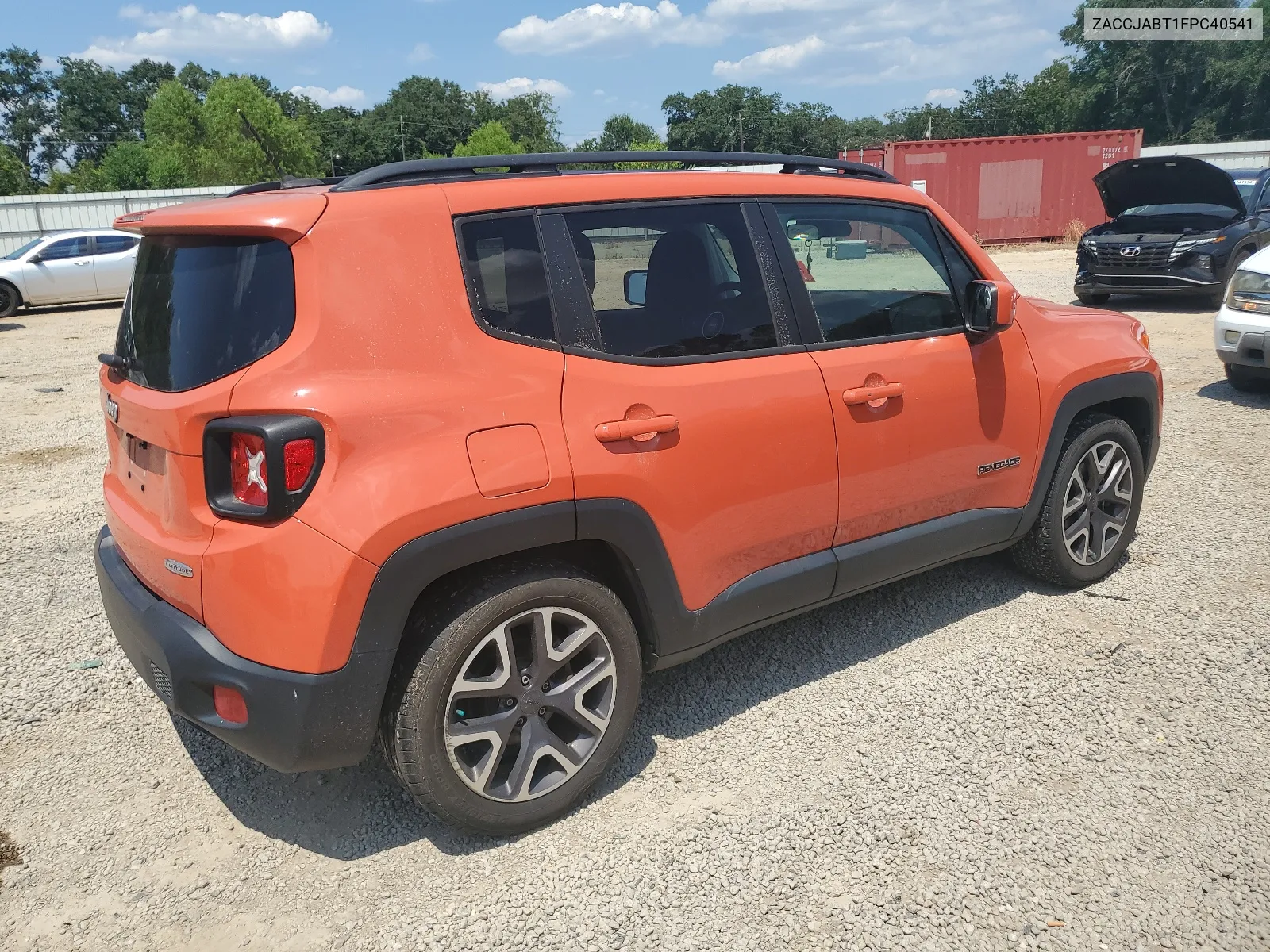 2015 Jeep Renegade Latitude VIN: ZACCJABT1FPC40541 Lot: 66668174