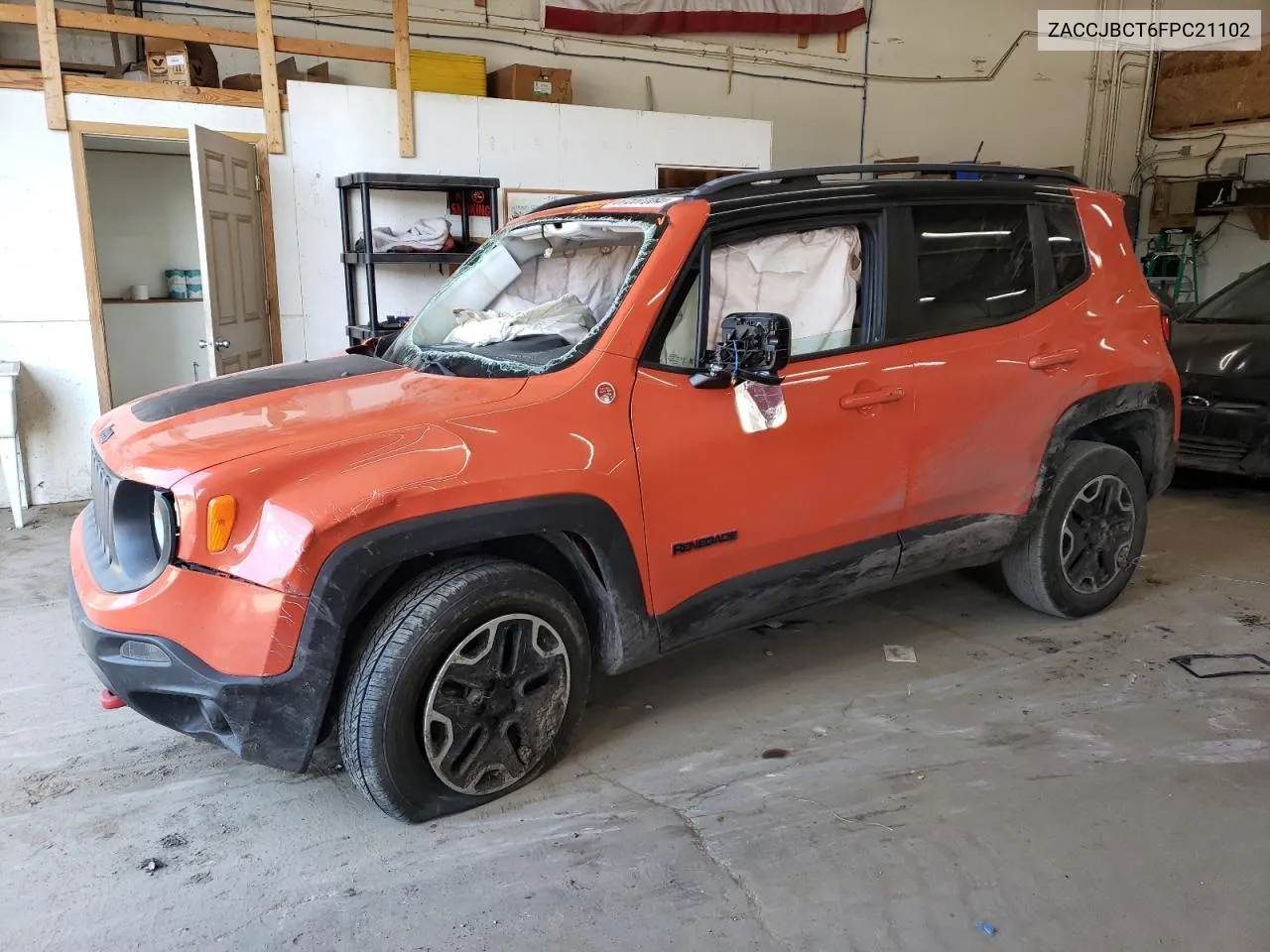 2015 Jeep Renegade Trailhawk VIN: ZACCJBCT6FPC21102 Lot: 67237084