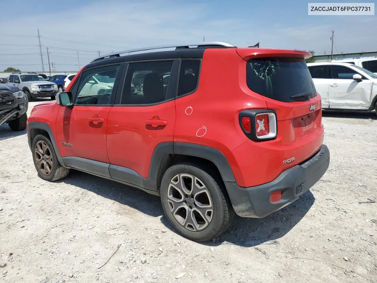 2015 Jeep Renegade Limited VIN: ZACCJADT6FPC37731 Lot: 67239934