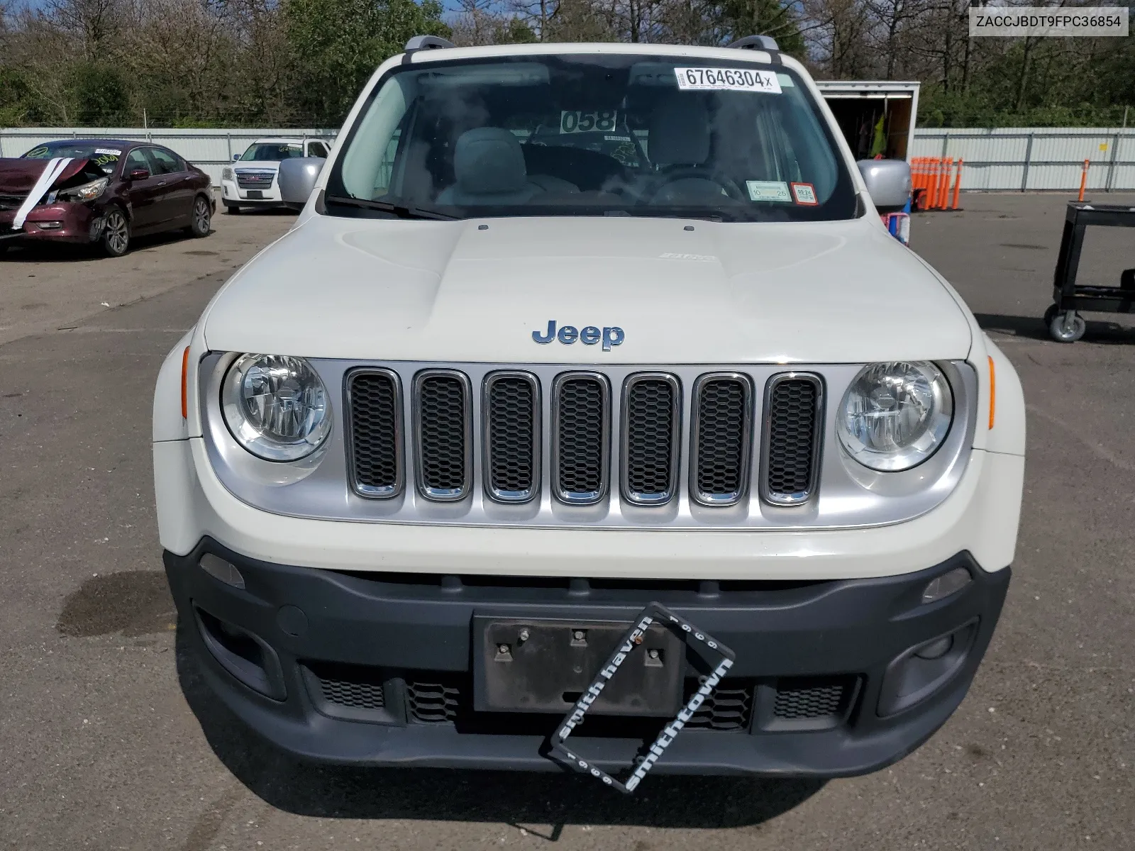 2015 Jeep Renegade Limited VIN: ZACCJBDT9FPC36854 Lot: 67646304