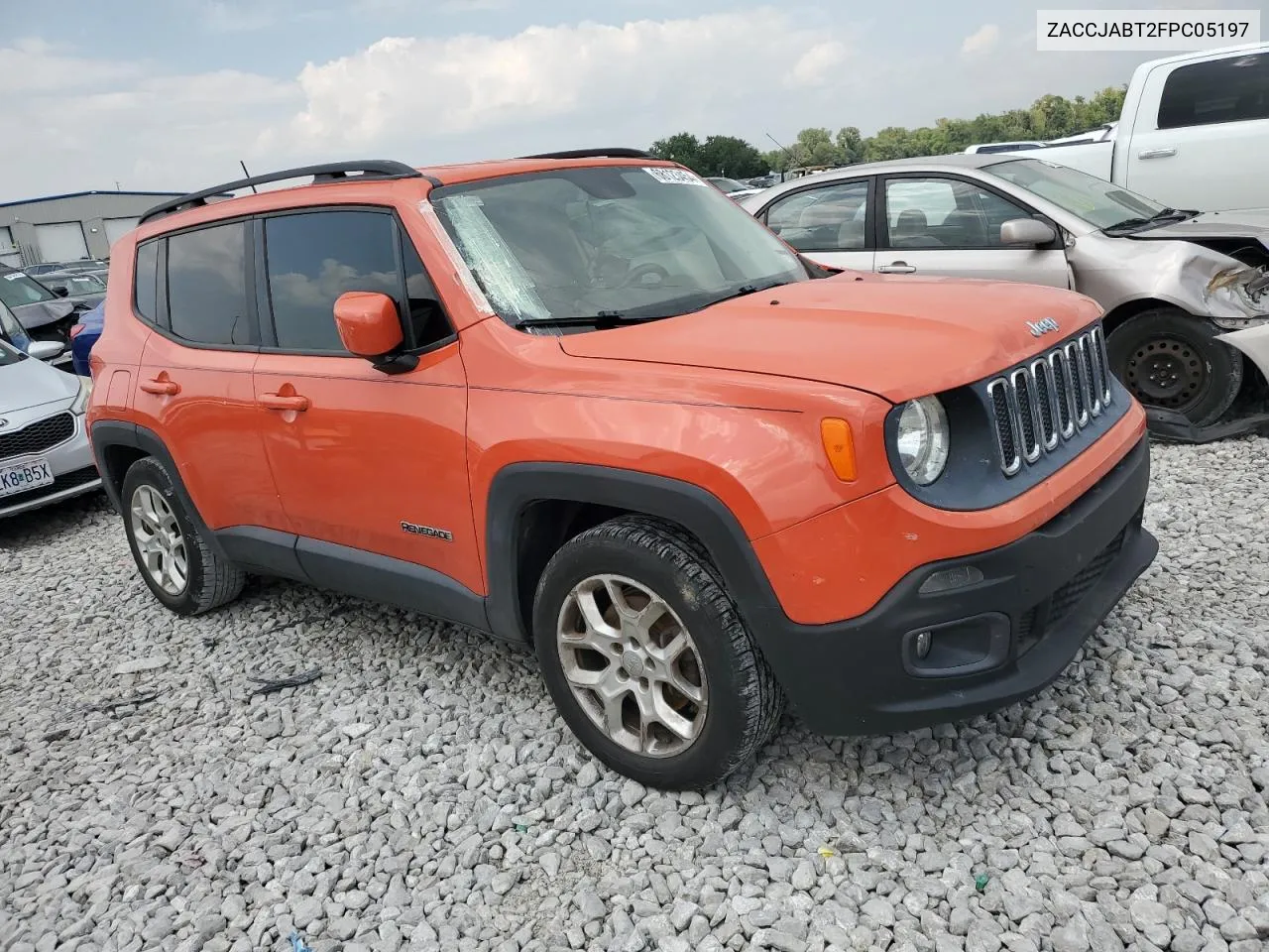 2015 Jeep Renegade Latitude VIN: ZACCJABT2FPC05197 Lot: 68123454