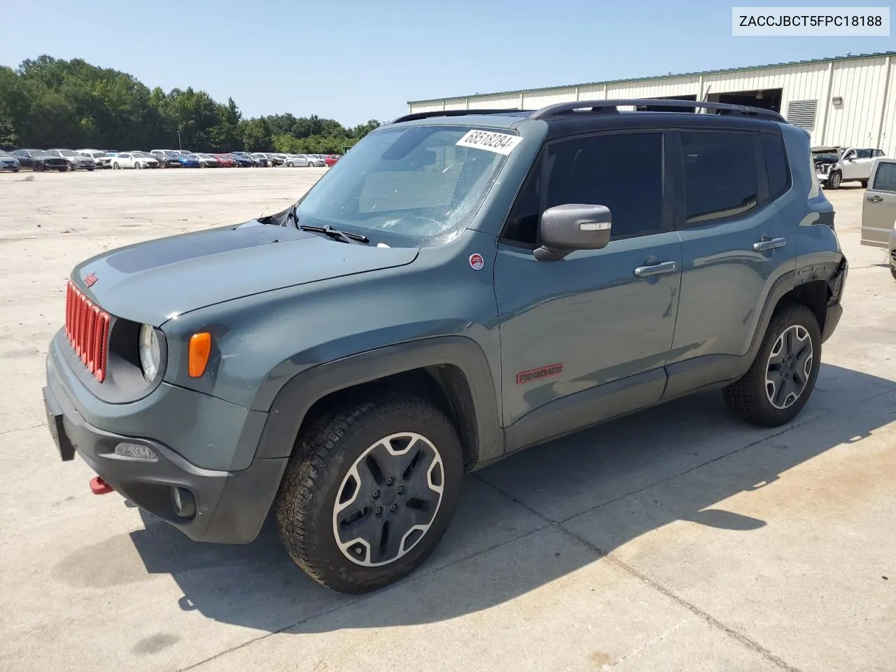 2015 Jeep Renegade Trailhawk VIN: ZACCJBCT5FPC18188 Lot: 68518284