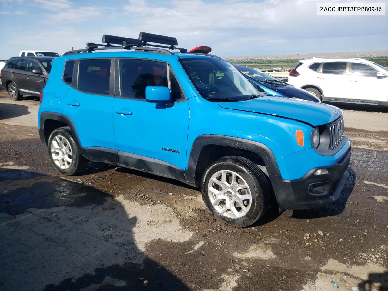 2015 Jeep Renegade Latitude VIN: ZACCJBBT3FPB80946 Lot: 68855004