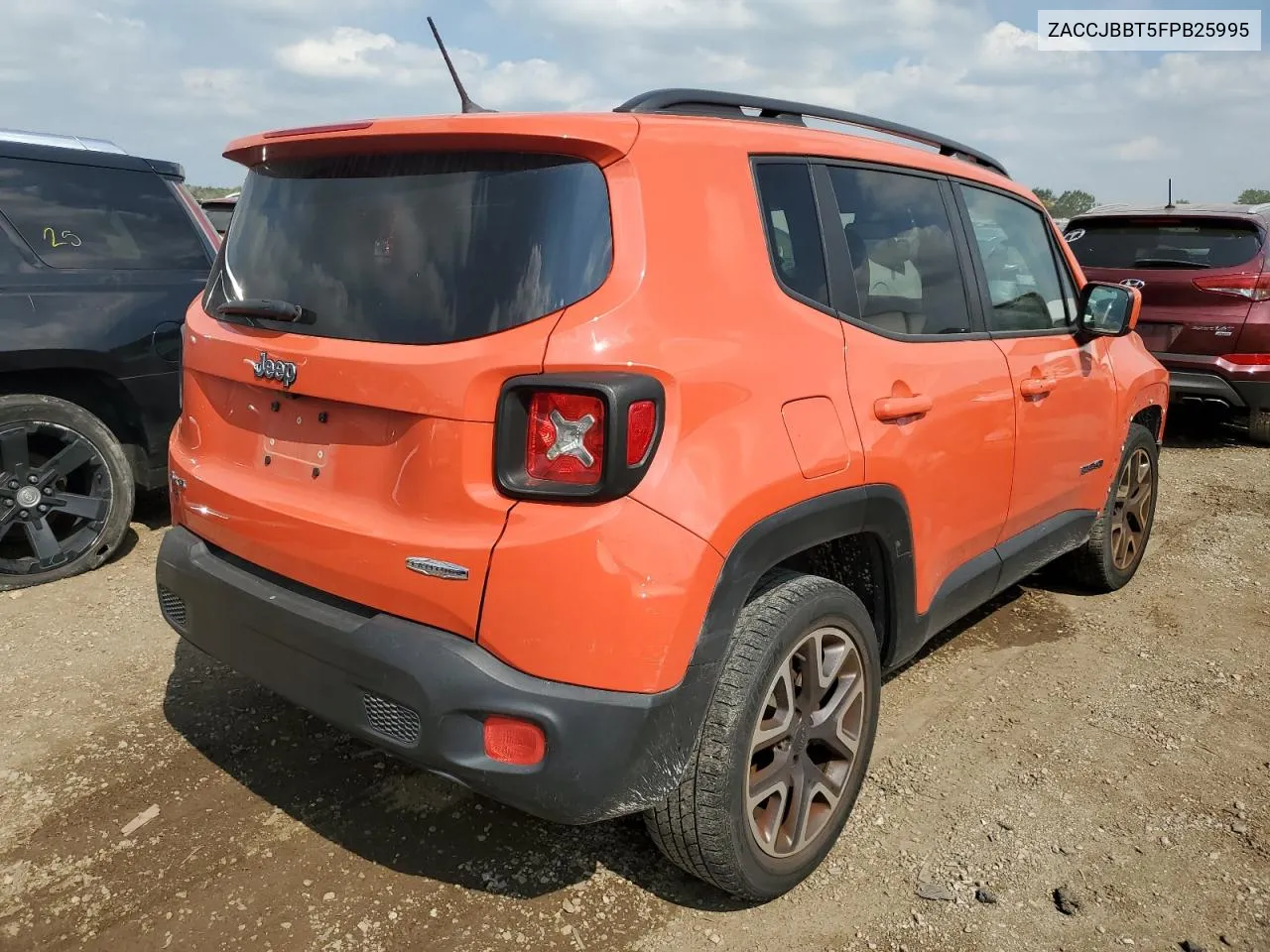 2015 Jeep Renegade Latitude VIN: ZACCJBBT5FPB25995 Lot: 69210574