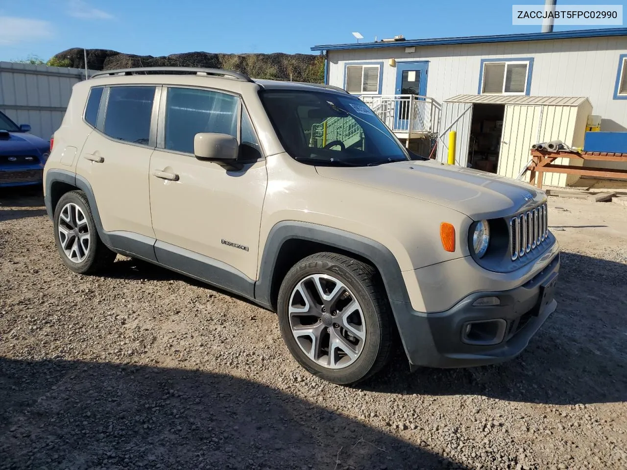 2015 Jeep Renegade Latitude VIN: ZACCJABT5FPC02990 Lot: 69675344