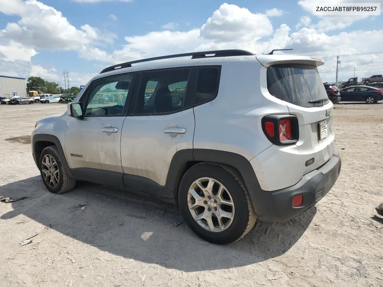 2015 Jeep Renegade Latitude VIN: ZACCJABT8FPB95257 Lot: 69872014