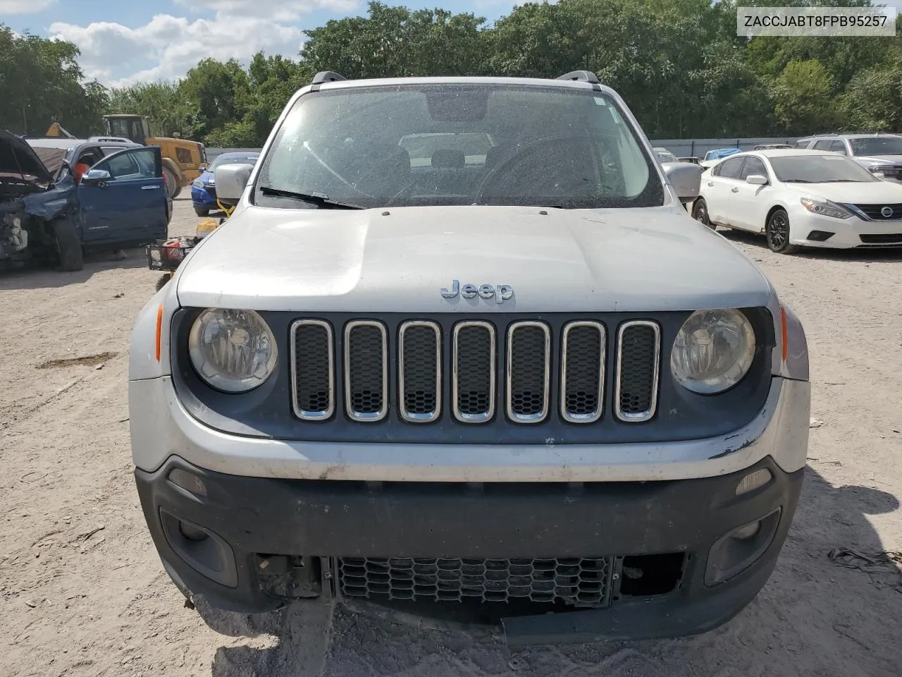 2015 Jeep Renegade Latitude VIN: ZACCJABT8FPB95257 Lot: 69872014