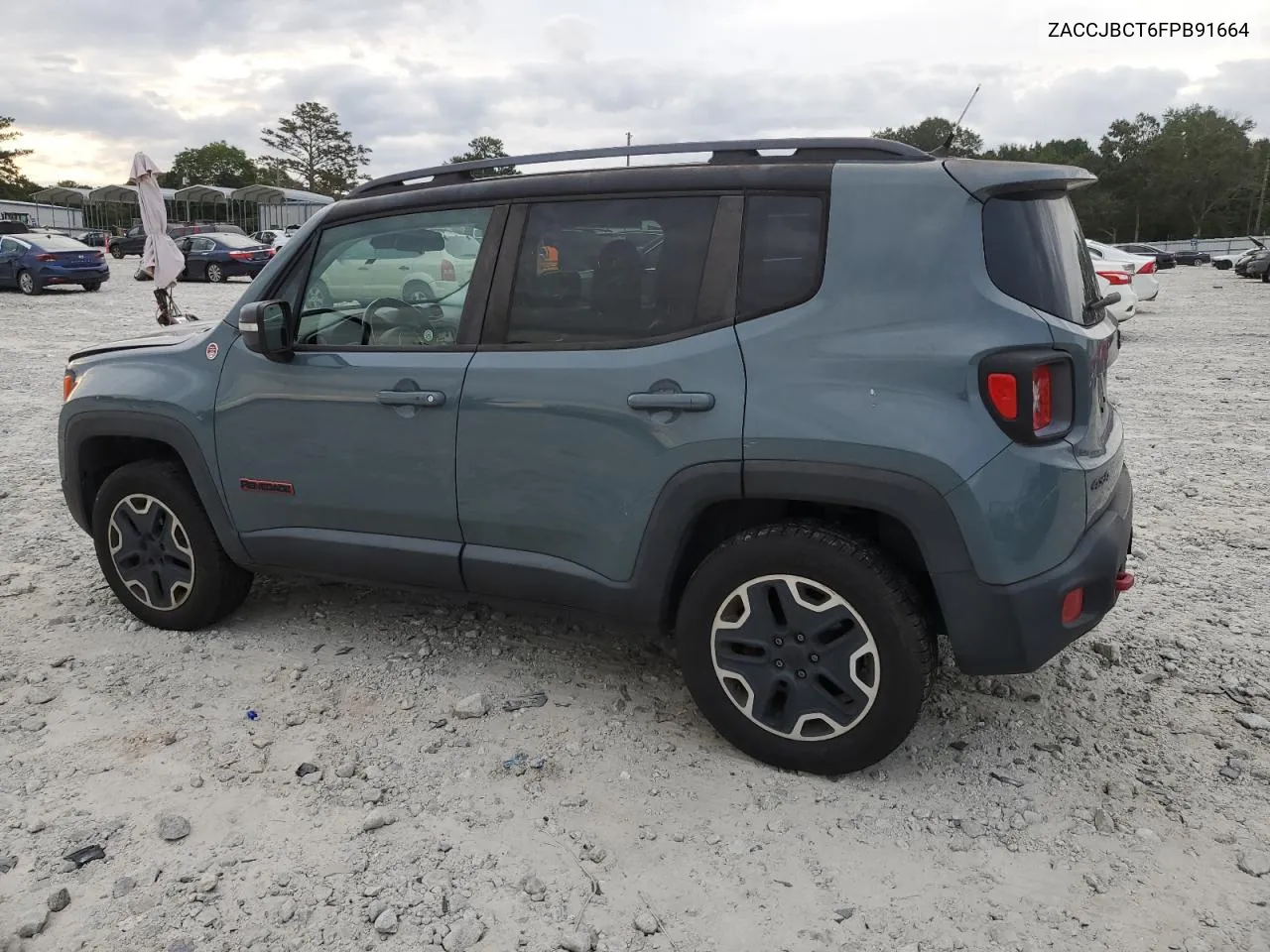 2015 Jeep Renegade Trailhawk VIN: ZACCJBCT6FPB91664 Lot: 69883844