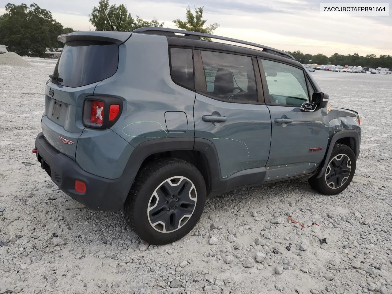 2015 Jeep Renegade Trailhawk VIN: ZACCJBCT6FPB91664 Lot: 69883844