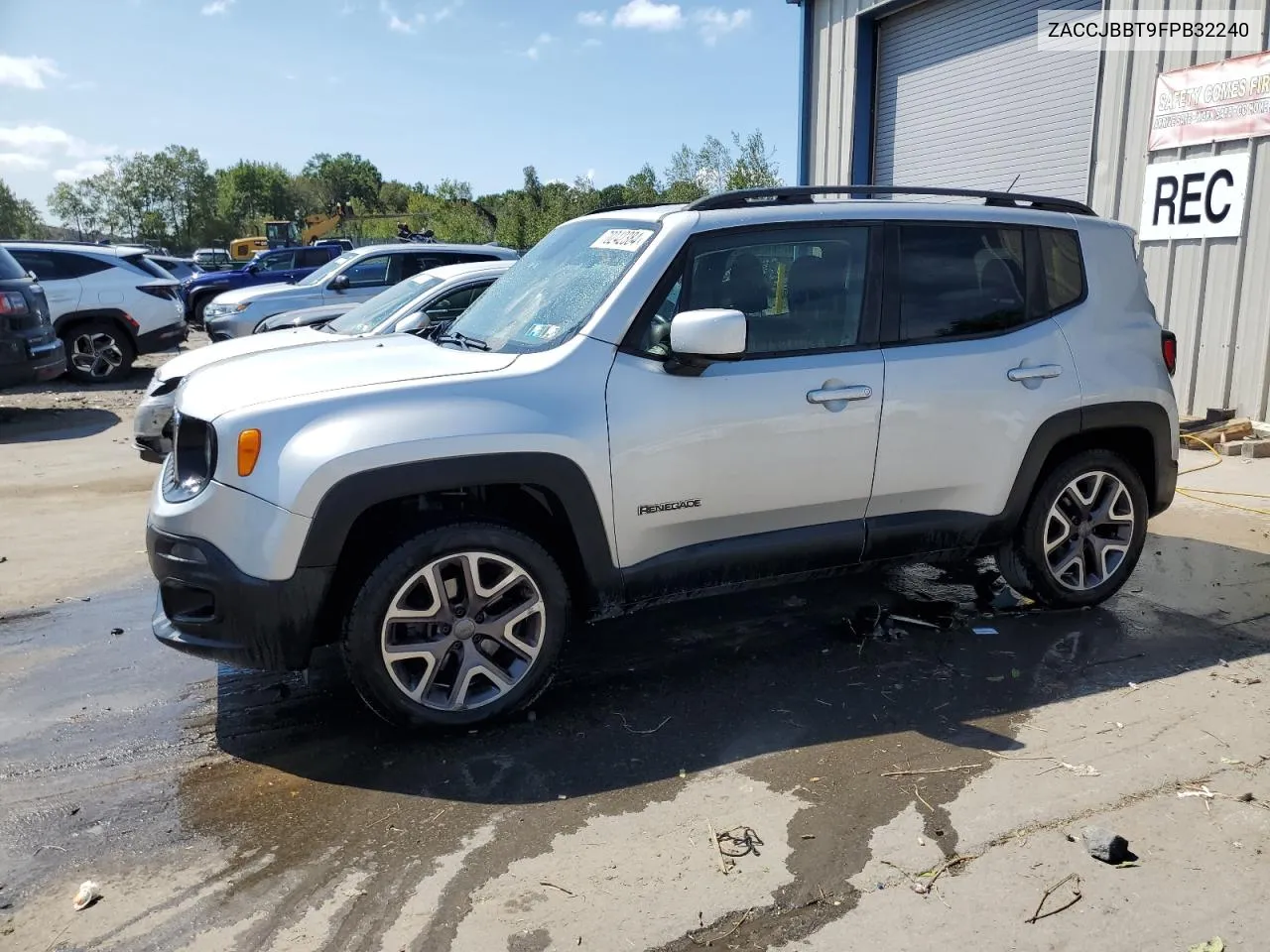 2015 Jeep Renegade Latitude VIN: ZACCJBBT9FPB32240 Lot: 70242384