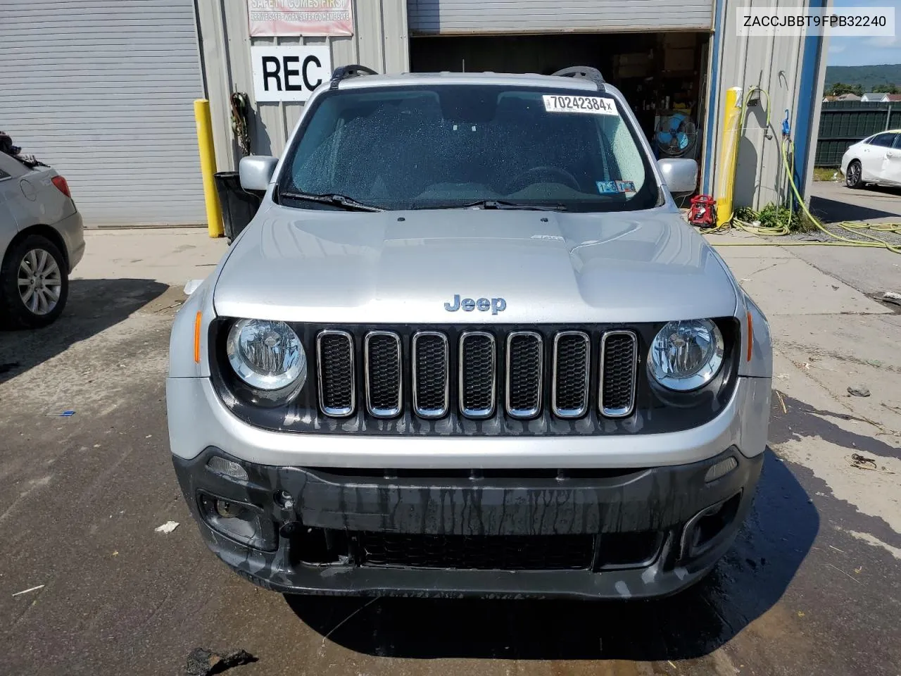 2015 Jeep Renegade Latitude VIN: ZACCJBBT9FPB32240 Lot: 70242384