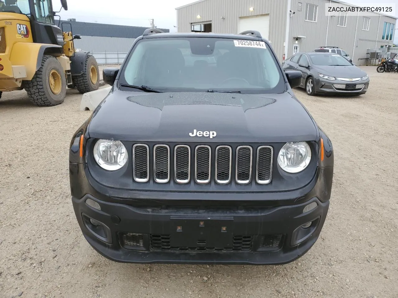 2015 Jeep Renegade Latitude VIN: ZACCJABTXFPC49125 Lot: 70258744