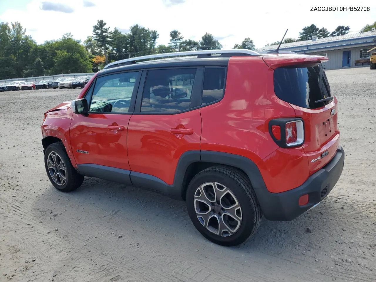 2015 Jeep Renegade Limited VIN: ZACCJBDT0FPB52708 Lot: 70262534