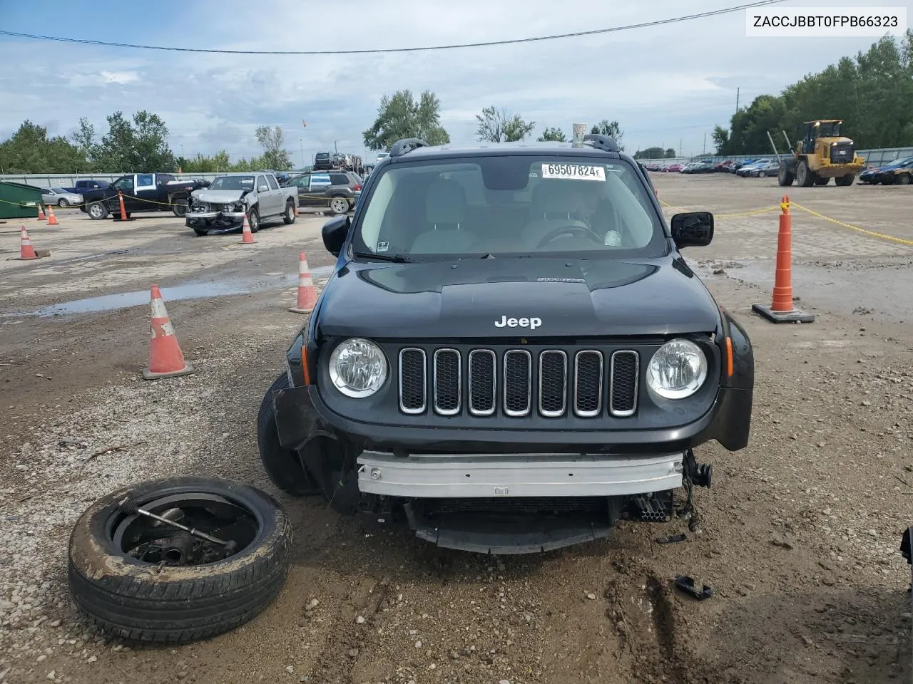 2015 Jeep Renegade Latitude VIN: ZACCJBBT0FPB66323 Lot: 70269944