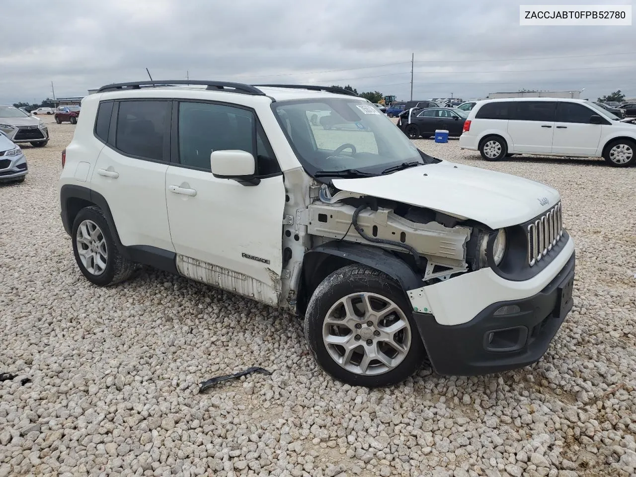 2015 Jeep Renegade Latitude VIN: ZACCJABT0FPB52780 Lot: 70565724