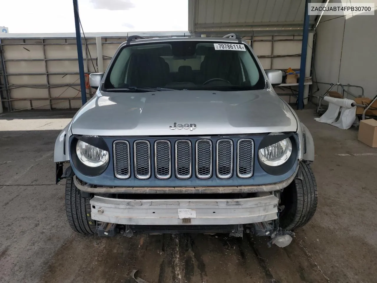 2015 Jeep Renegade Latitude VIN: ZACCJABT4FPB30700 Lot: 70786114