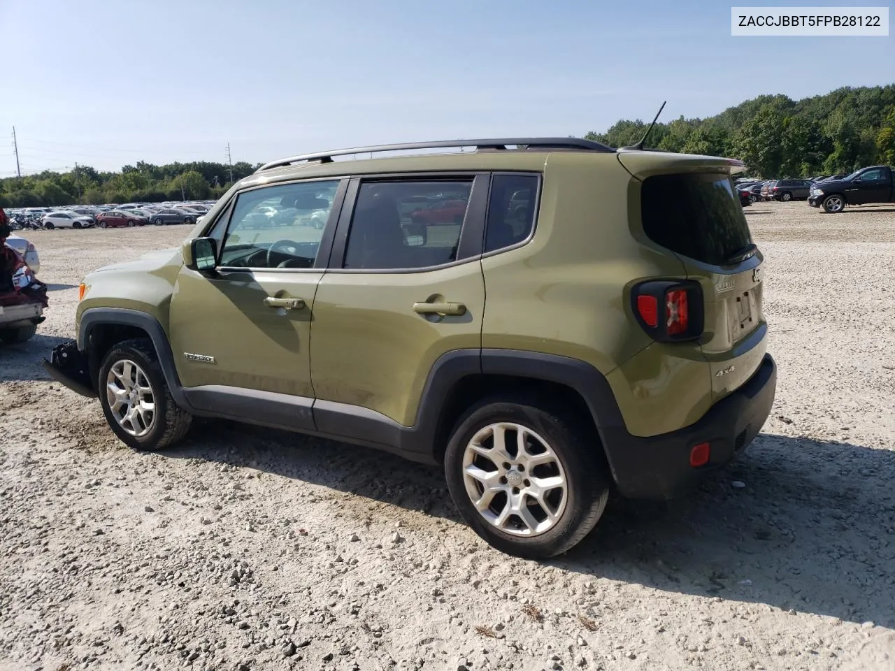 2015 Jeep Renegade Latitude VIN: ZACCJBBT5FPB28122 Lot: 70965654