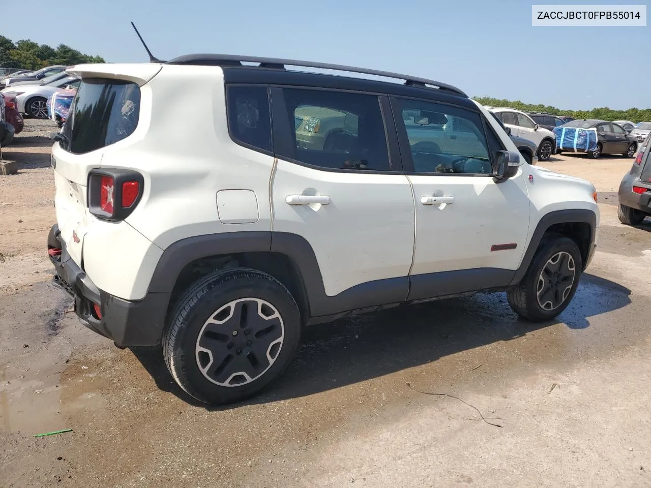 2015 Jeep Renegade Trailhawk VIN: ZACCJBCT0FPB55014 Lot: 71561914