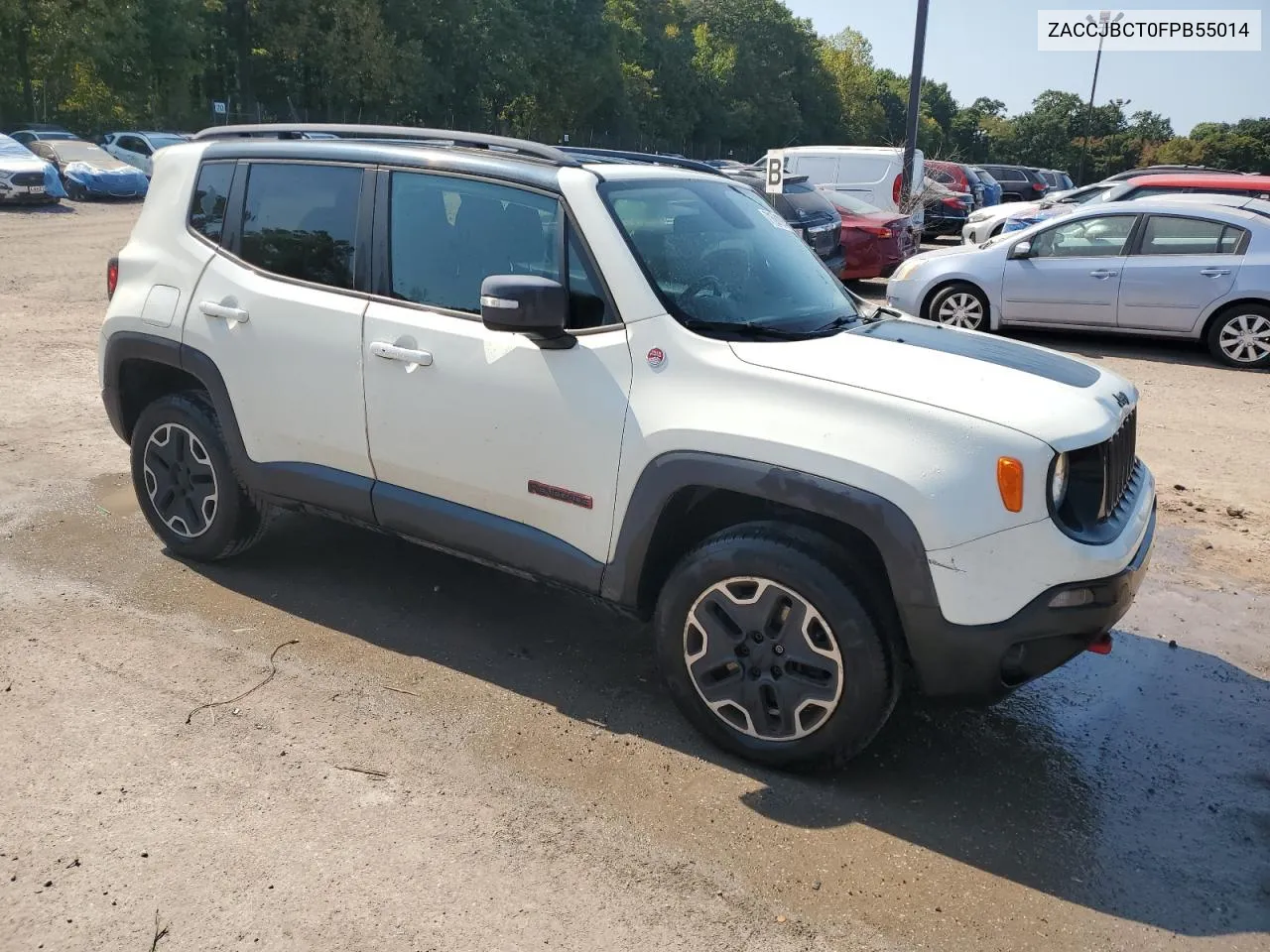 2015 Jeep Renegade Trailhawk VIN: ZACCJBCT0FPB55014 Lot: 71561914