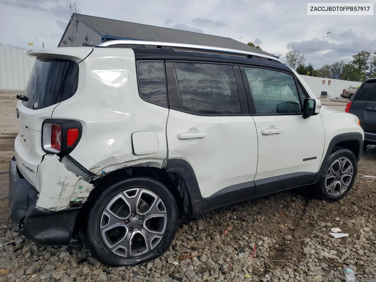 2015 Jeep Renegade Limited VIN: ZACCJBDT0FPB57917 Lot: 71617654