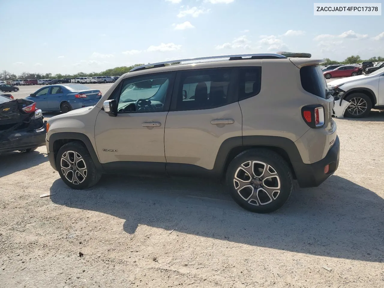 ZACCJADT4FPC17378 2015 Jeep Renegade Limited