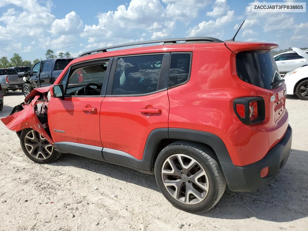 2015 Jeep Renegade Latitude VIN: ZACCJABT3FPB38805 Lot: 72464864