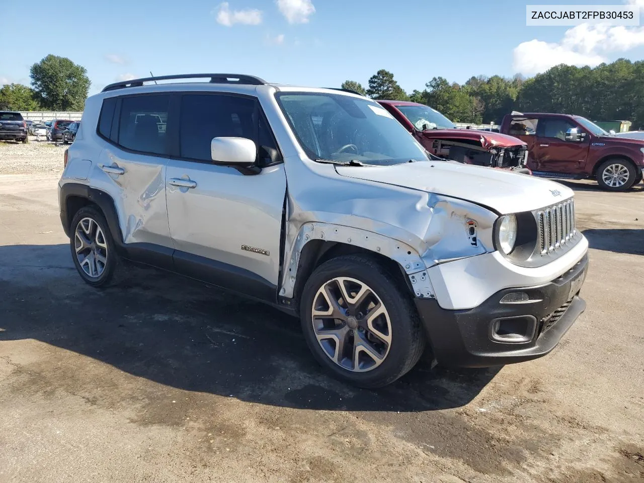 2015 Jeep Renegade Latitude VIN: ZACCJABT2FPB30453 Lot: 73192684