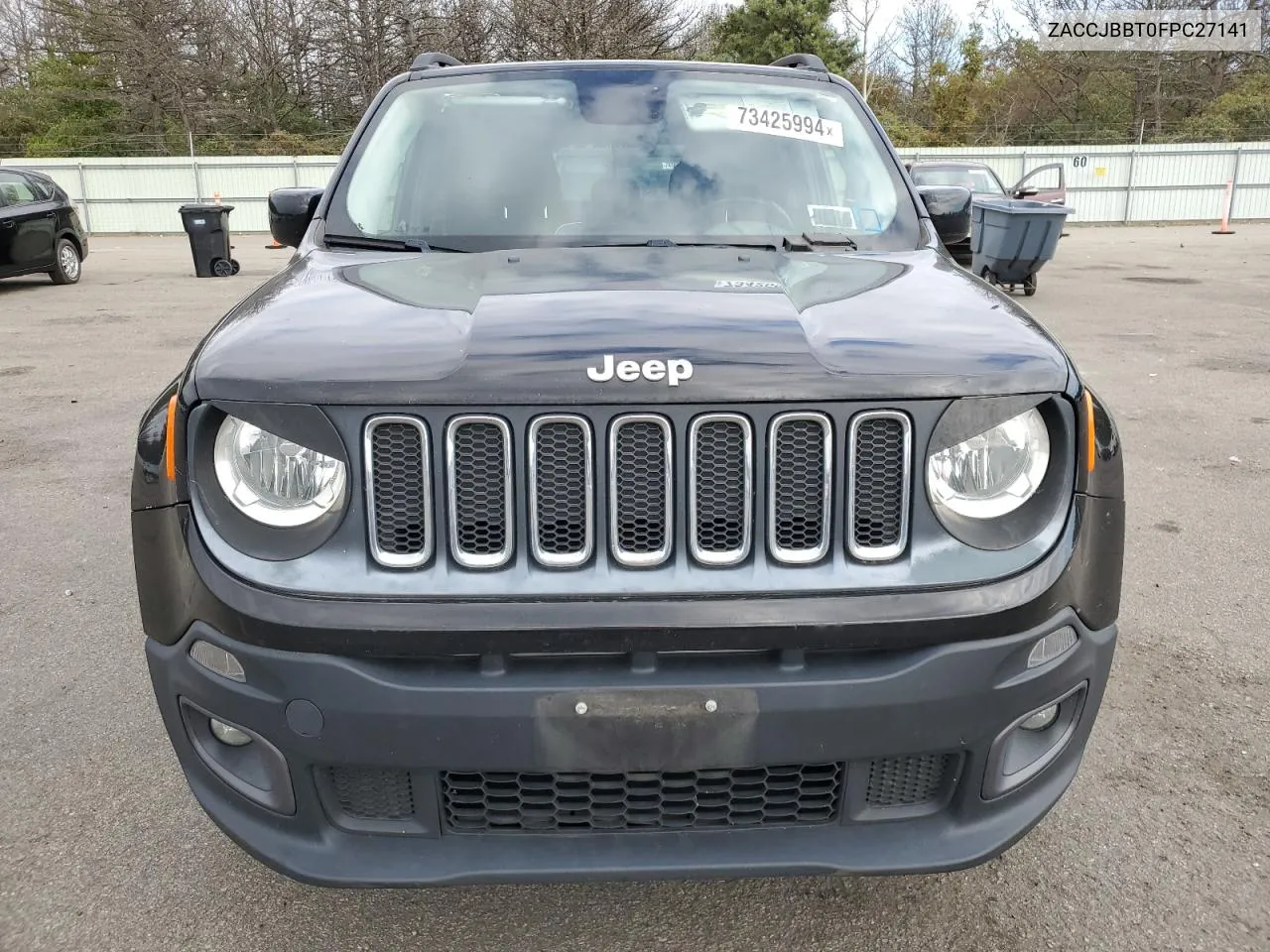 2015 Jeep Renegade Latitude VIN: ZACCJBBT0FPC27141 Lot: 73425994