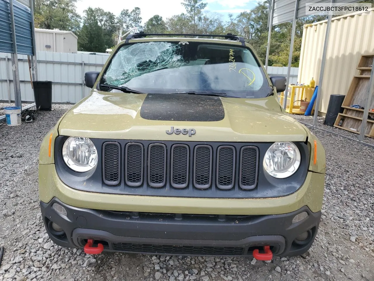 2015 Jeep Renegade Trailhawk VIN: ZACCJBCT3FPC18612 Lot: 73624744