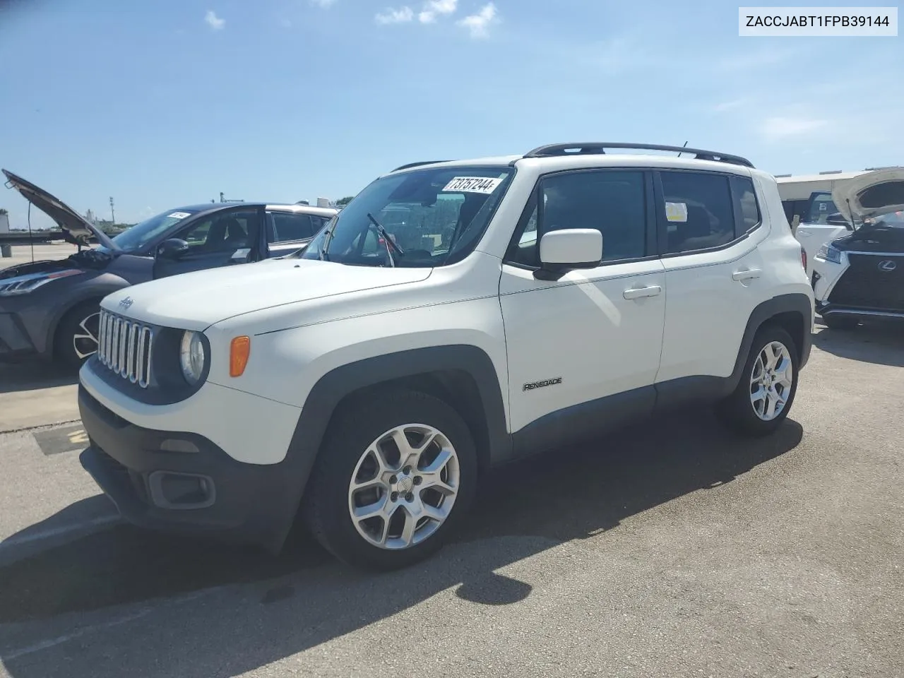 2015 Jeep Renegade Latitude VIN: ZACCJABT1FPB39144 Lot: 73757244