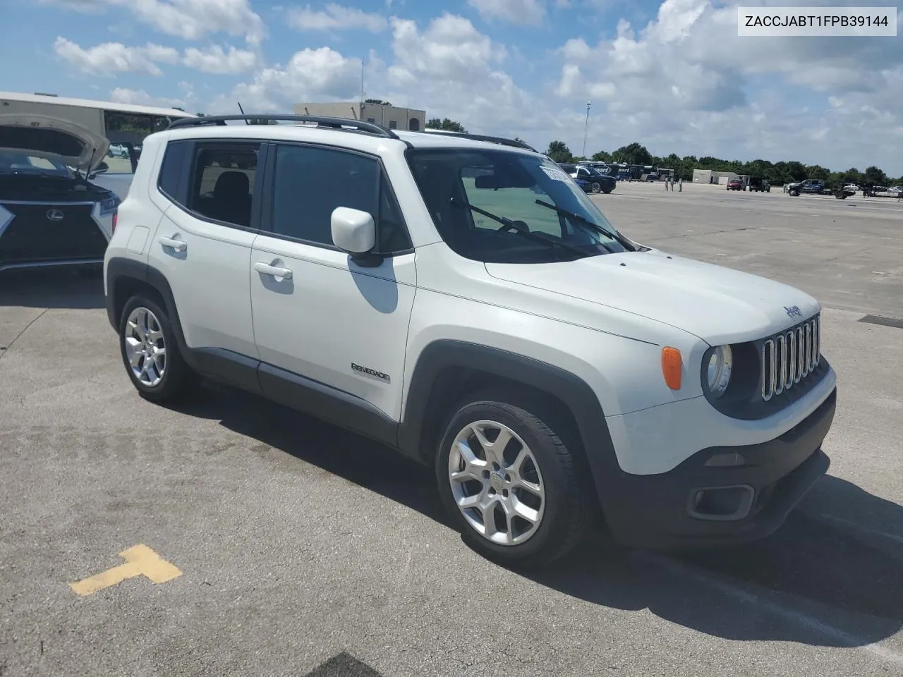 2015 Jeep Renegade Latitude VIN: ZACCJABT1FPB39144 Lot: 73757244