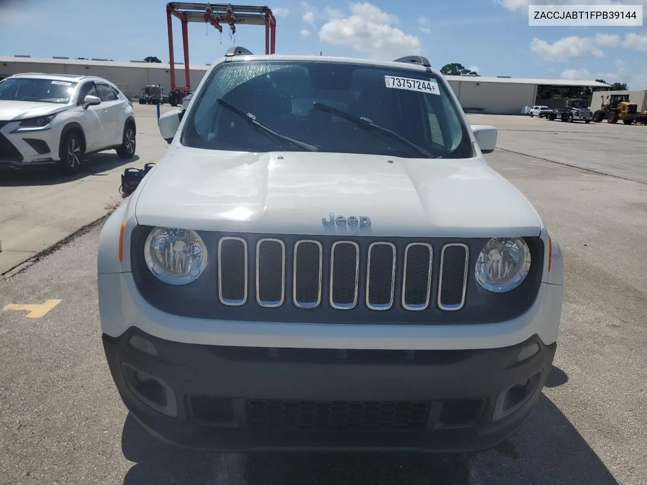 2015 Jeep Renegade Latitude VIN: ZACCJABT1FPB39144 Lot: 73757244