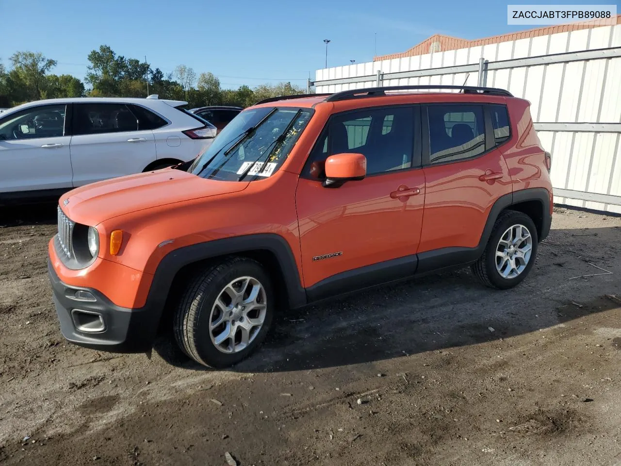 2015 Jeep Renegade Latitude VIN: ZACCJABT3FPB89088 Lot: 74279984