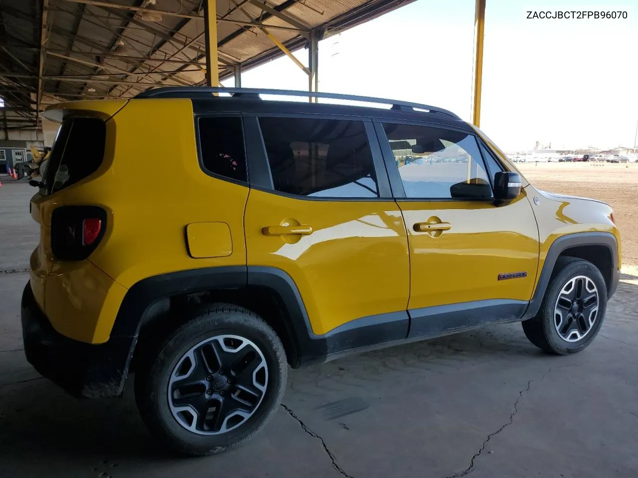 2015 Jeep Renegade Trailhawk VIN: ZACCJBCT2FPB96070 Lot: 74711564