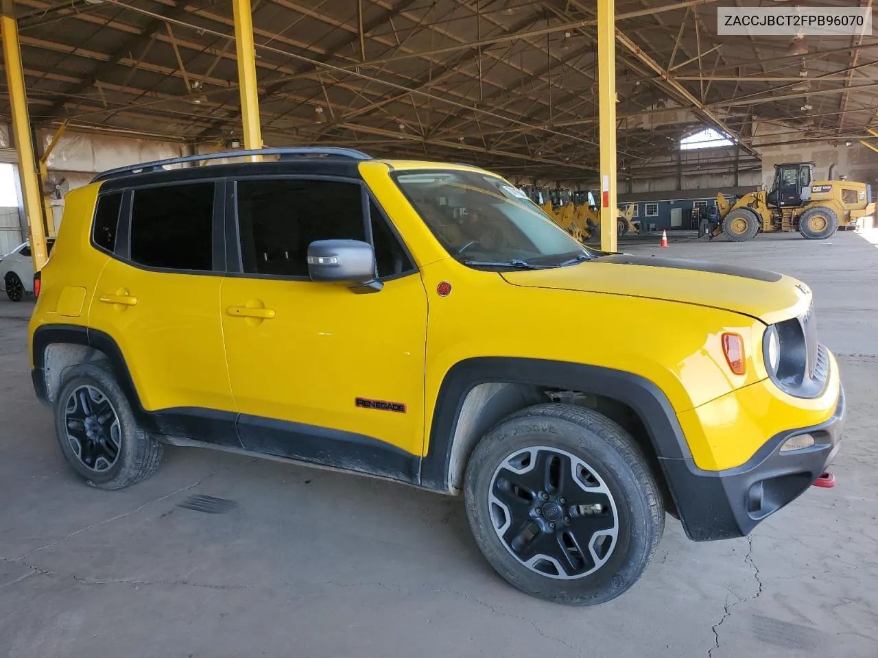 2015 Jeep Renegade Trailhawk VIN: ZACCJBCT2FPB96070 Lot: 74711564