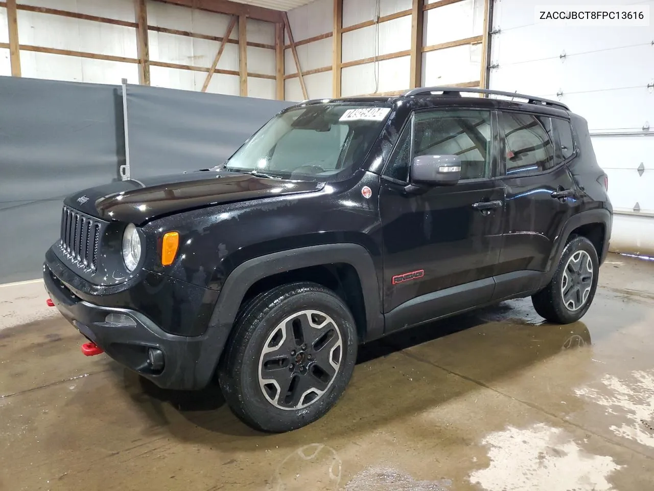 2015 Jeep Renegade Trailhawk VIN: ZACCJBCT8FPC13616 Lot: 74925404