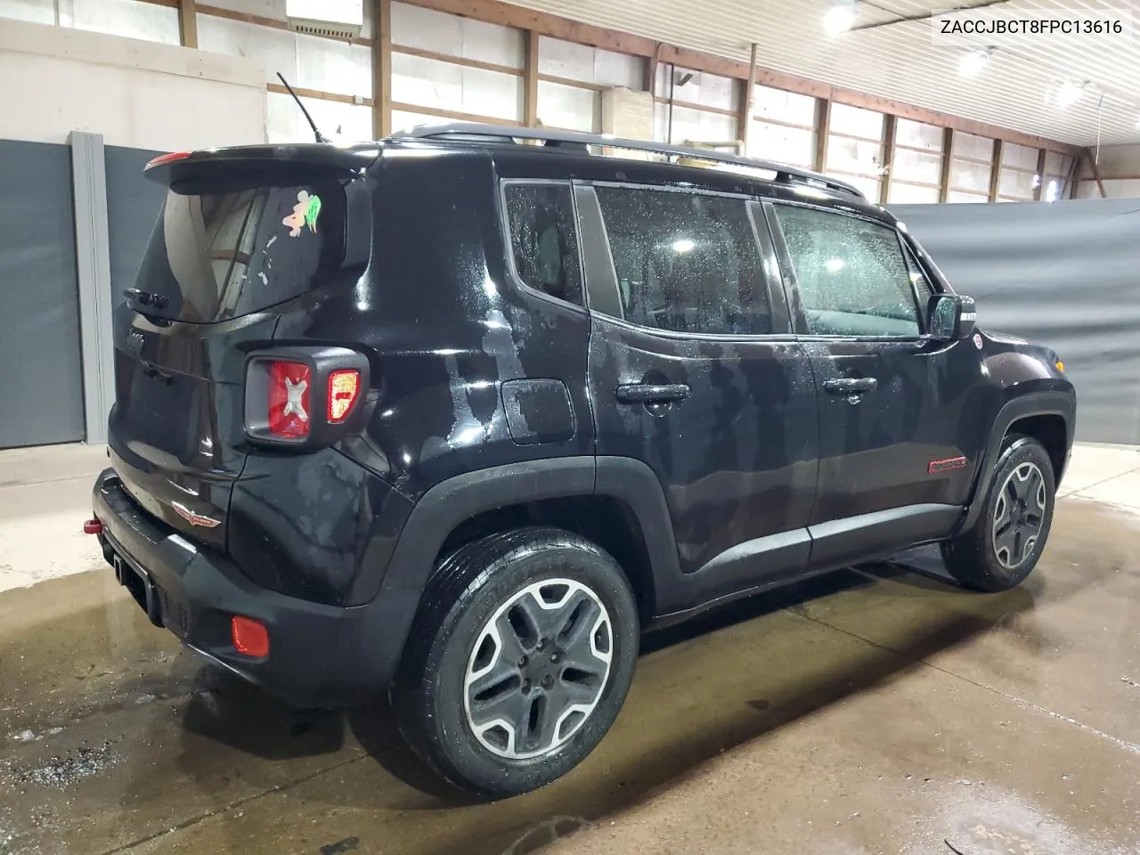 2015 Jeep Renegade Trailhawk VIN: ZACCJBCT8FPC13616 Lot: 74925404