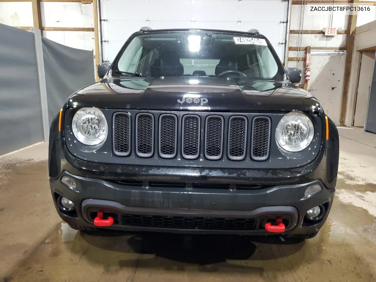 2015 Jeep Renegade Trailhawk VIN: ZACCJBCT8FPC13616 Lot: 74925404