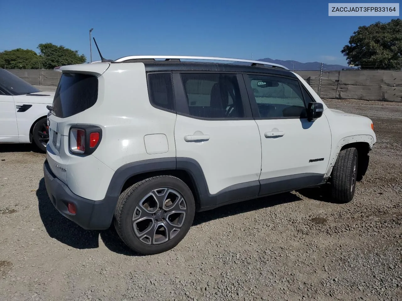 2015 Jeep Renegade Limited VIN: ZACCJADT3FPB33164 Lot: 75046554