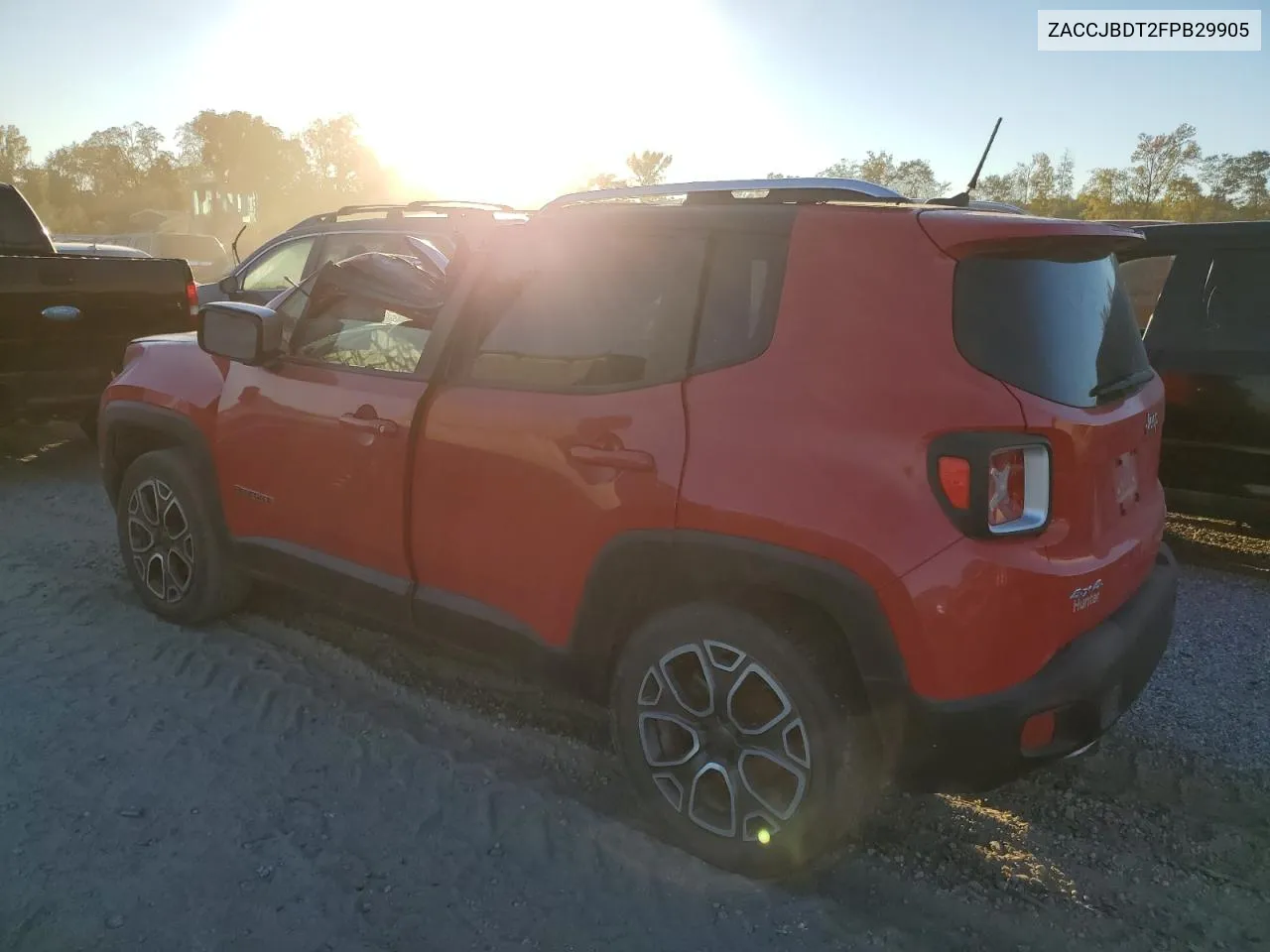 ZACCJBDT2FPB29905 2015 Jeep Renegade Limited